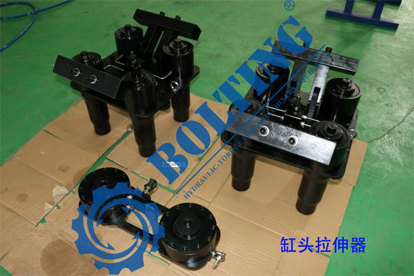 機車缸頭拉伸器，機車軸承座拉伸器、電動盤車機、風動盤車機已測試完畢